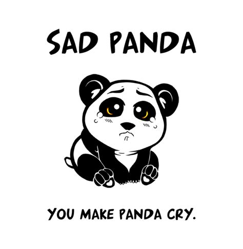 Sad Panda Chibi By Mongrelmarie On Deviantart