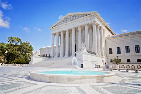 The supreme court was created in 1789 by article iii of the united states constitution, which stipulated that the judicial power of the a retired justice, according to the united states code, is no longer a member of the supreme court, but remains eligible to serve by designation as a judge of a. File:United States Supreme Court Building on a Clear Day ...