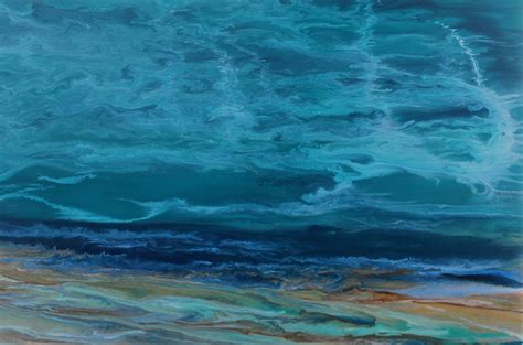 Daily Painters Abstract Gallery Abstract Seascapecoastal Living Decor