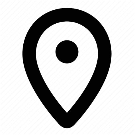 Find Location Marker Navigation Pin Place Where Icon