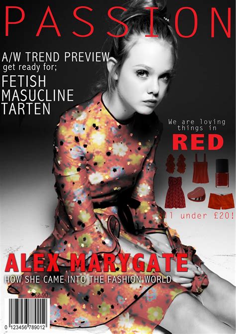 Abbiee's Fashion Portfolio: My magazine, 'Passion'