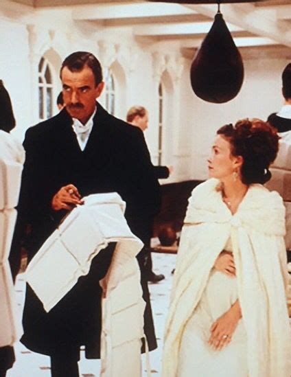 Eric Braeden And Charlotte Chatton In Titanic 1997 Fur Cape Worn