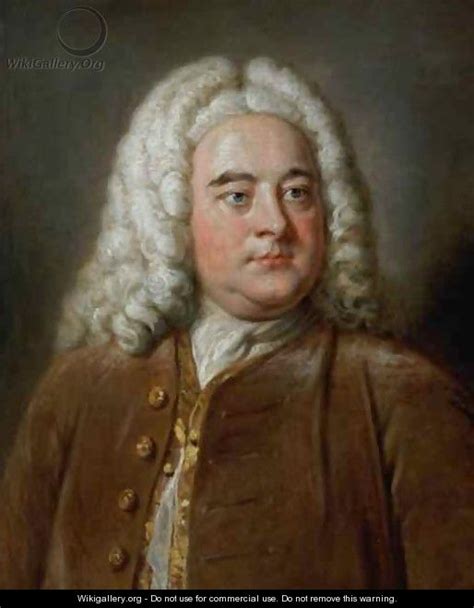 Portrait Of George Frederick Handel William Hoare