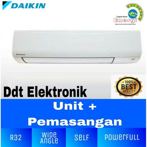 Jual Ac Daikin Malaysia Pk Ftv Cxv Free Pemasangan Shopee Indonesia