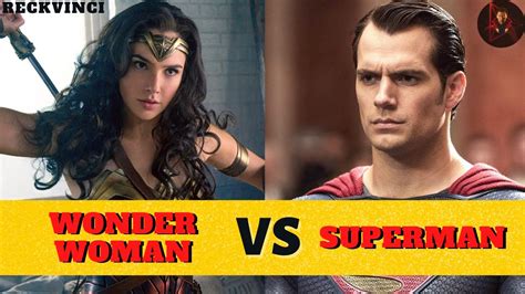 Superman Vs Wonder Woman Who Wins Superheroes Showdown Youtube