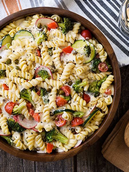 If you don't have all cook macaroni according to directions on package. Cold pasta primavera salad - SheKnows