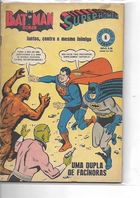Gibis Antigos Invictus Batman Superman R Em Mercado Livre
