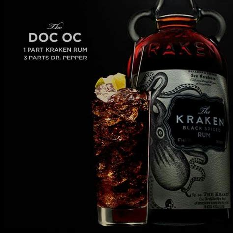 Whatever works for you though, it's not. Kraken Rum Cocktails / Kraken Dark Spiced Rum Release The ...