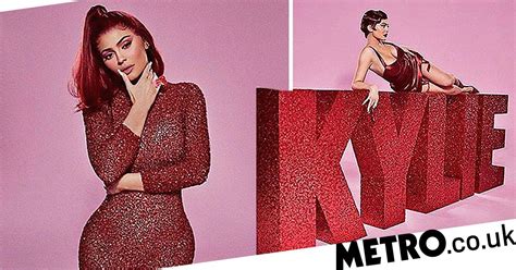 Kylie Jenner Wraps Herself In Red Dress For Sizzling Valentines