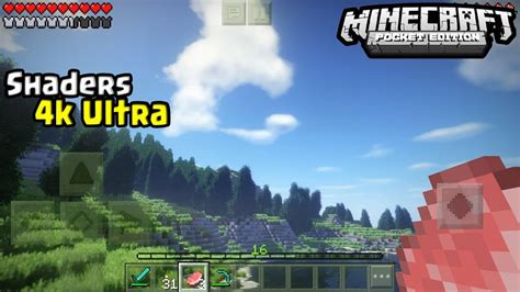 All kinds of minecraft pe texture packs and resource packs, to change the look of minecraft pe in your game. SHADERS 4K ULTRA REALISTA C/MOVIMENTO MCPE 1.5.0.7/1.5.0.4 ...