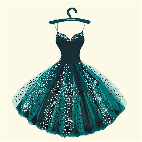 Glitter Dress Illustrations Royalty Free Vector Graphics And Clip Art