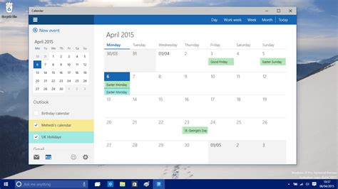Outlook Calendar Widget Windows 10 Printable Word Searches