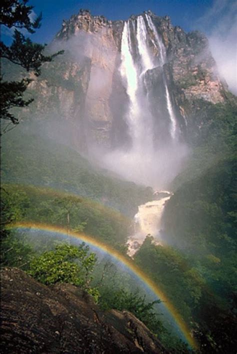 Angel Waterfall Venezuela Waterfall Nature Angel Falls Venezuela