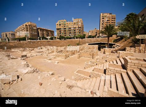 Roman Amphitheatre In Alexandria Egypt Stock Photo Alamy