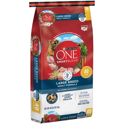 Find products for your pet. Purina ONE Large Breed Adult Chicken Dry Dog Food by ...