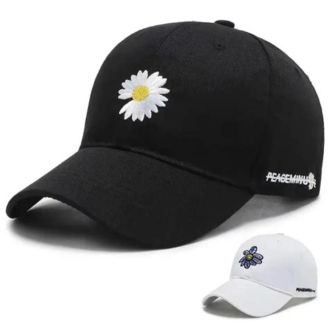 Sunflower Baseball Cap Gd Peaceminusone Korean Hat Unisex Lazada Ph