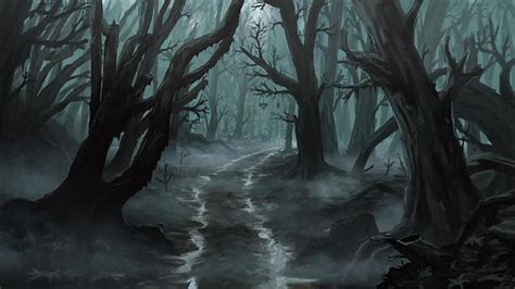 Svalich Woods In 2021 Fantasy Landscape Fantasy Places Dark Fantasy Art