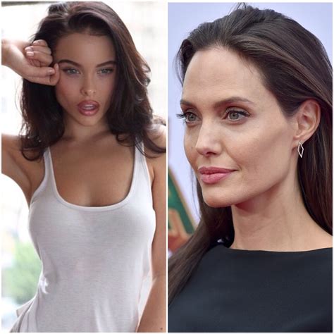 Angelina Jolie Doppelganger Mara Teigens Good Looks Are Hurting Her