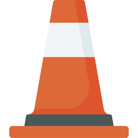 Traffic Cone Special Flat Icon
