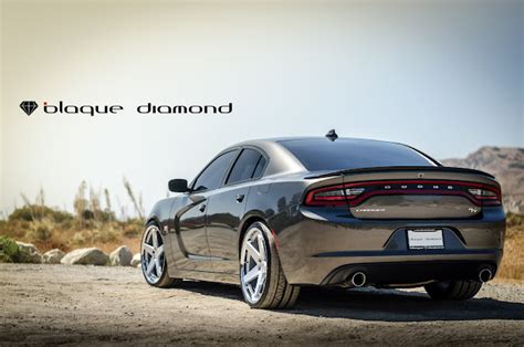 2016 Dodge Charger Fitted With 22 Inch Bd 21s In Silver W Chrome Ss Lip