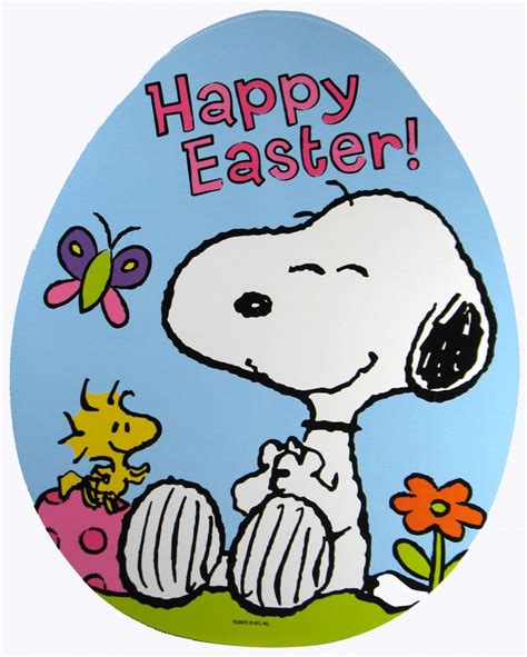 Peanuts Happy Easter Snoopy Clip Art Library