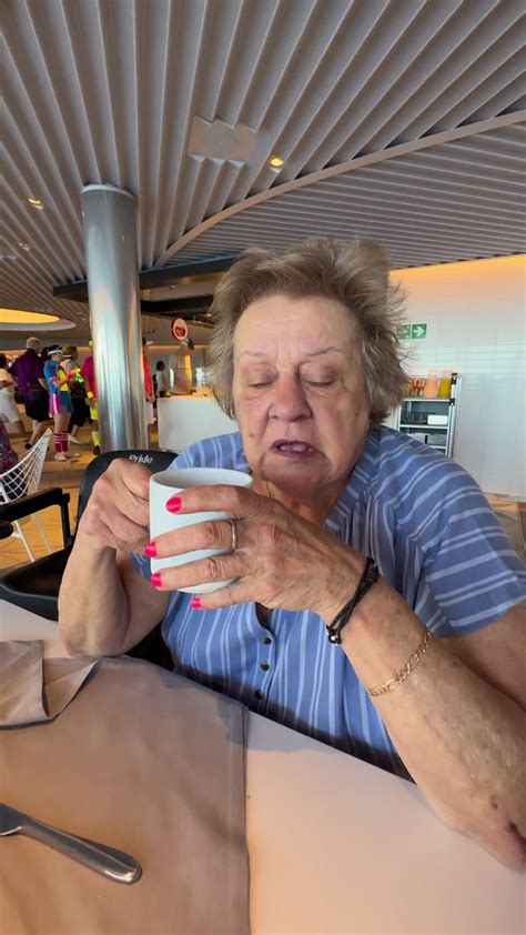 Granny Had A Rough But Fun Night Virginvoyages Virgin Voyages
