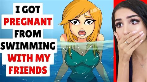 I Got Pregnant From Swimming Animated Story Time Youtube