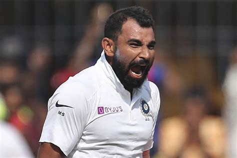 They put on 91 before shami removed piedt (56). India Vs Australia: Mohammed Shami Suffers Wrist Fracture ...
