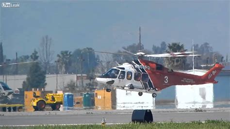 Lafd Helicopters Landing Los Angeles Fire Department Van Nuys 02