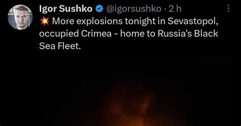 Three Big Explosions Reported In Sevastopol On Sunday Night 9gag