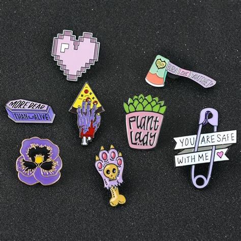 Buy Cute Enamel Pins Online Green Witch Creations