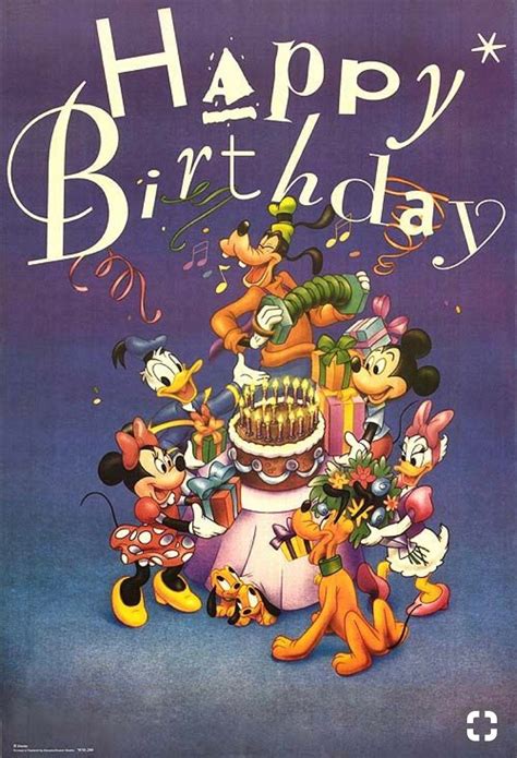 Disney Birthday Wishes Images Birthdayqw