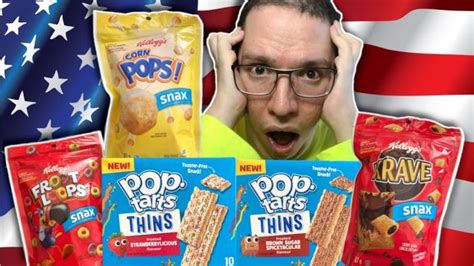 Trying Top American Cereals Of All Time And Pop Tarts For