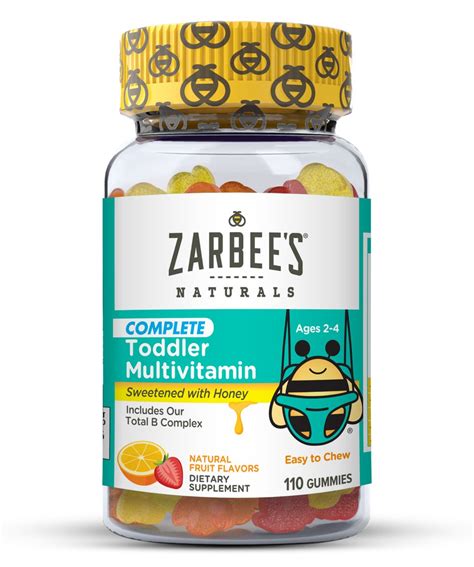 Zarbees Naturals Baby Multivitamin With Iron Natural