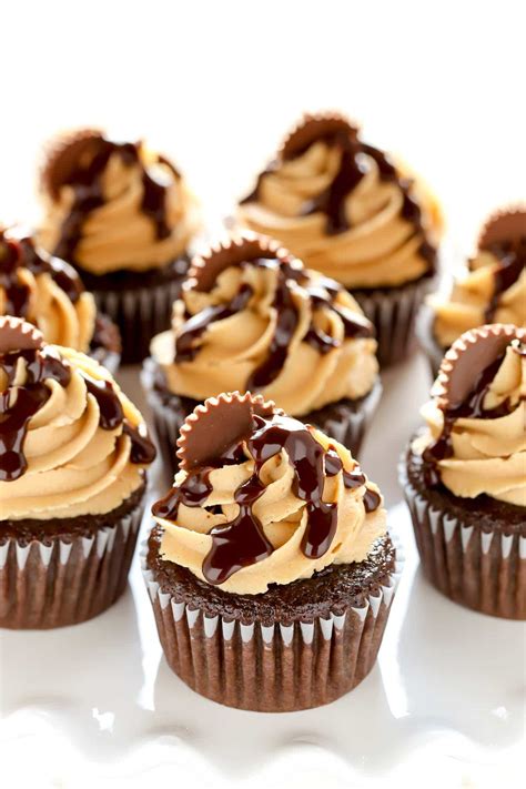 Chocolate Peanut Butter Cupcakes Recipe Live Well Bake Often
