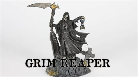 Grim Reaper Nightmare Timelapse Painting Nerdolopaints Youtube