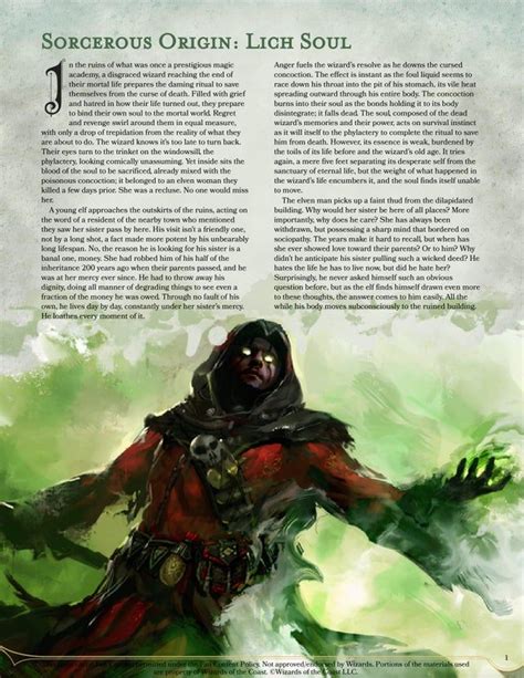 Unearthed Arcana D D Homebrew Dnd 5e Homebrew Dnd Sorcerer Sci Fi