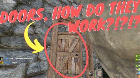 Rust How To Remove Doors In Rust YouTube