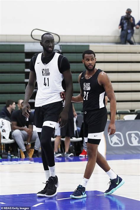 While his skills do not . Seven-foot-seven NBA hopeful Tacko Fall sets pre-draft ...