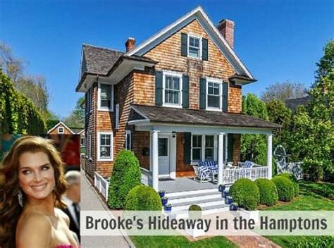 How Brooke Shields Decorated Her Hamptons House Before And After