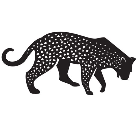 Leopard Silhouette Clip Art Free Svg
