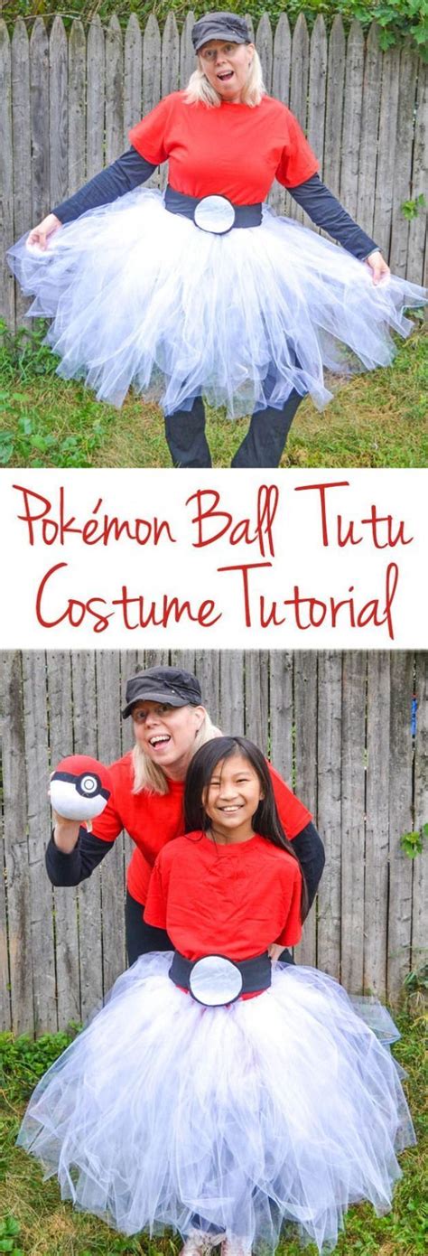 Pokemon Ball Tutu Kostüm Erstelle Dieses Pokémon Ball Tutu Kostüm Für