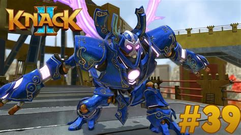 Knack 2 Gameplay Very Hard Ps4 Part 39 Empowered Robots Youtube