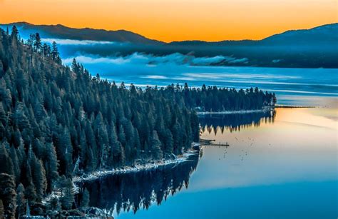 Lake Morning By Lou Lu On 500px Lakes In California World Pictures Lake