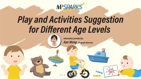 Play And Activities Suggestion For Different Age Levels Apsparks