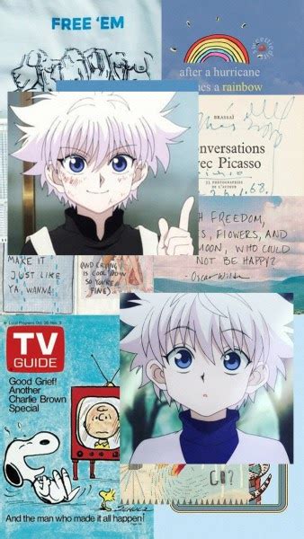 Snap, tough, & flex cases created by independent artists. killua x gon aesthetic wallpaper