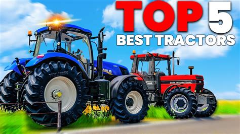 Top 5 Best Tractors Mods For Farming Simulator 19 Youtube