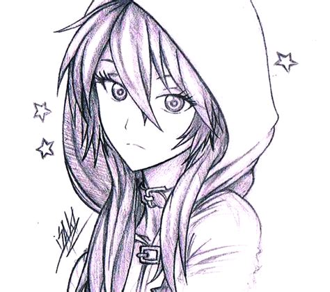 Anime Coloring Pages Hoodie Coloring And Drawing