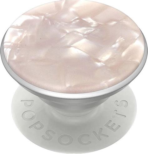 Popsockets Verwisselbare Popgrip Acetate Pearl White