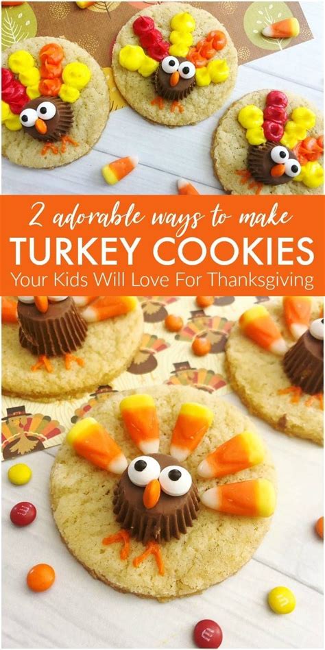 Easy to make, tasty fruit salsa and cinnamon tortilla chips. Easy Turkey Cookies! Adorable Turkey Sugar Cookies for ...